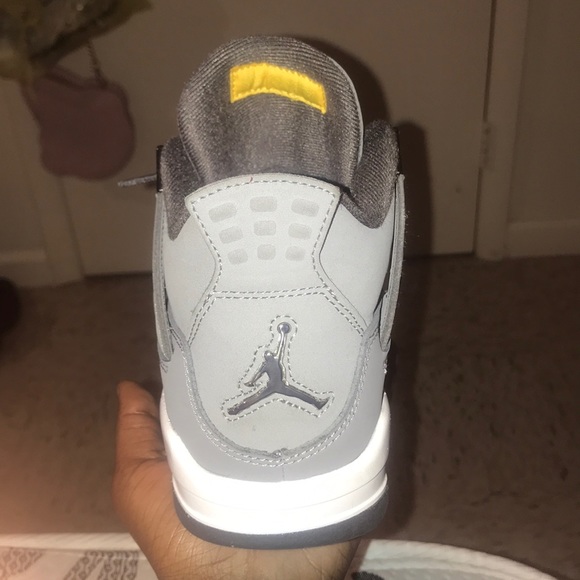 Grey Jordan 4s - Picture 3 of 3